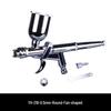 Butterfly Airbrush Spray Pen: 0.5/0.8 Nozzle for Leather, Car, and Furniture Repair