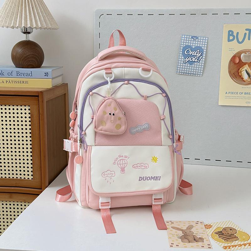Japanese Student Backpack Female Elementary School Student with High Appearance  Cute Junior High School Student Backpack