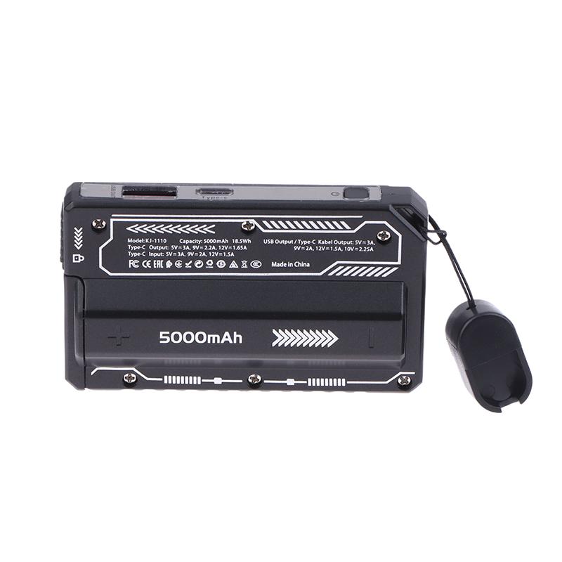 21700 Universal Battery Charger Case 20W Type-C Battery Holder Fast Charging Built-In Cable Detachable Diy Power Bank Box