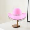 Bridal Cowgirl Hat for Women Rhinestone Cowboy Hat Unique Halloween Costume for Bachelorette Party Birthday Concerts