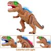 Remote Control Dinosaur Toy Glowing Walking Sounding T-rex Plastic Dinosaur Toy Educational Interactive For Kids
