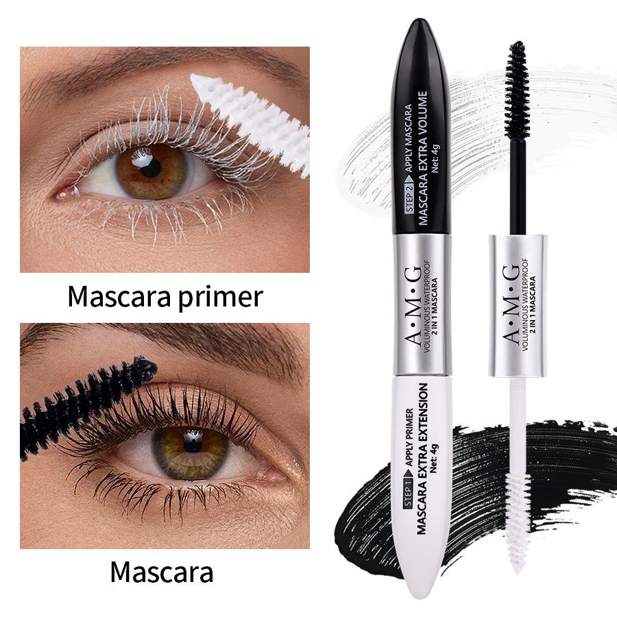 

AMG Double-Ended Mascara Lengthening Volumizing Long-Lasting Smudge-Proof 8g#