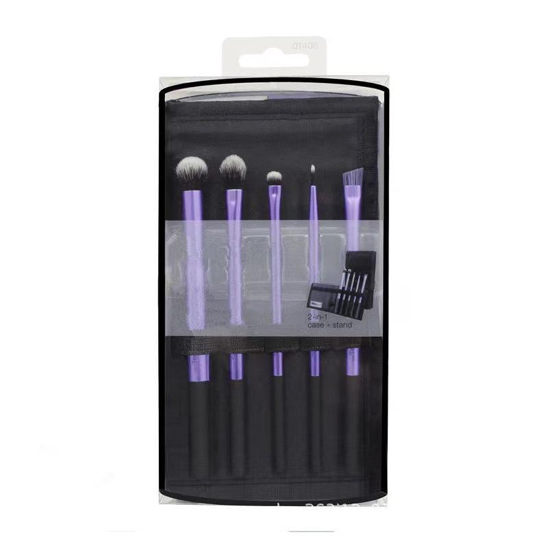 American RT 1407 Tragbares Make-up Pinselset: Rouge-, Foundation- & Highlighter-Pinsel