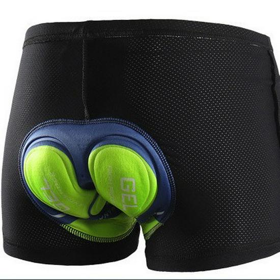 T-Kuajing Mountain Bike Gel Seat Breathable Shock-Absorbing Quick-Dry Cycling Shorts