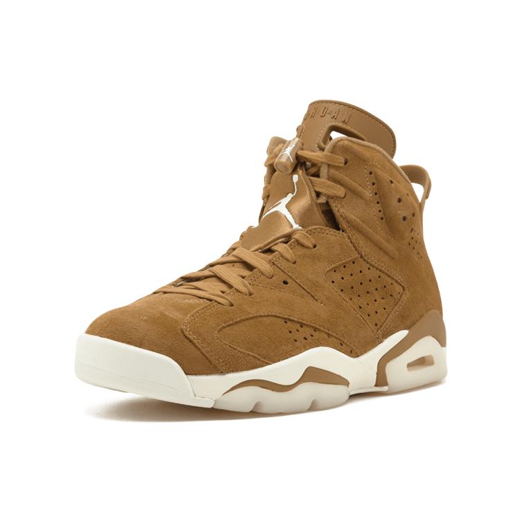 New JORDAN 6 Retro Wheat 384664-705