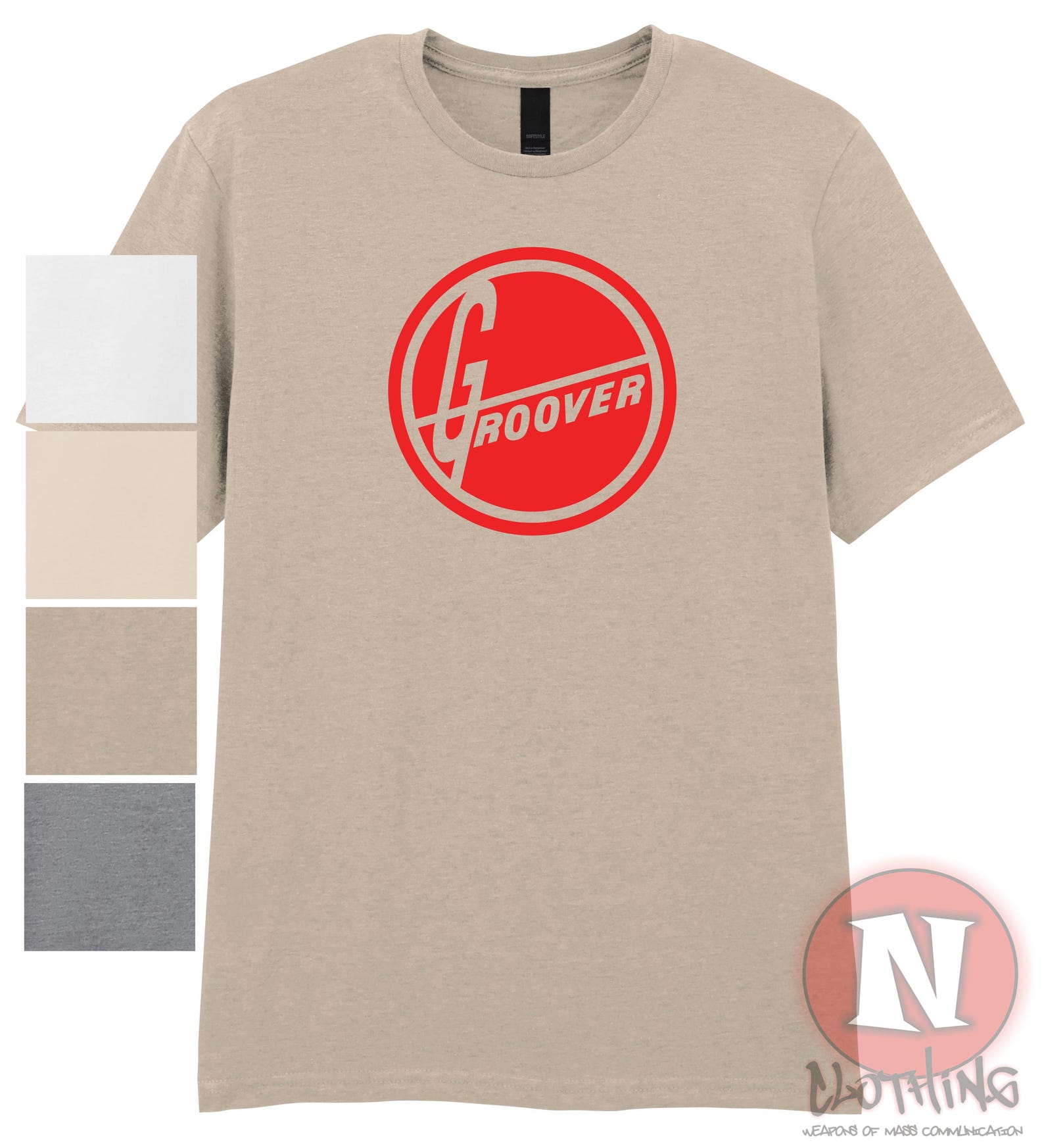 Groover T-Shirt early nineties rave old school house clubbing edm organic heavy weight tee 2XL