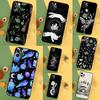 Occult Witchcraft Moon Gothic Witch Case For iPhone 16 15 11 12 13 14 Pro Max XS Max X XR 7 8 Plus 12 13 Mini Phone Cover