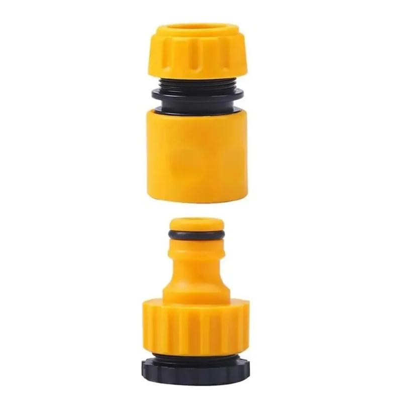 Garden Hose Water Gun Quick Connector Repair Damaged Leaky Water Tube Adapter 1/2" End Double Male Hose Coupling Gardening Tools