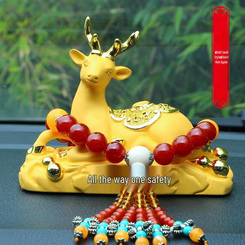 High-End Deer Car Ornament: Unisex Perfume for Center Console Decoration
