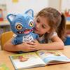 Blue Tiger Plush Toy Stuffed Tiger Hunters Anime Boy Doll Soft Stuffed Animal Doll Decoration Gift for Kids And Adults