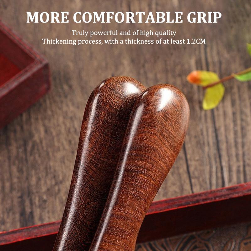 Sandalwood Comb Solid Peach Wood Engraved Hair Brush For Friends Lovers Family Gift Long Straight And Smooth