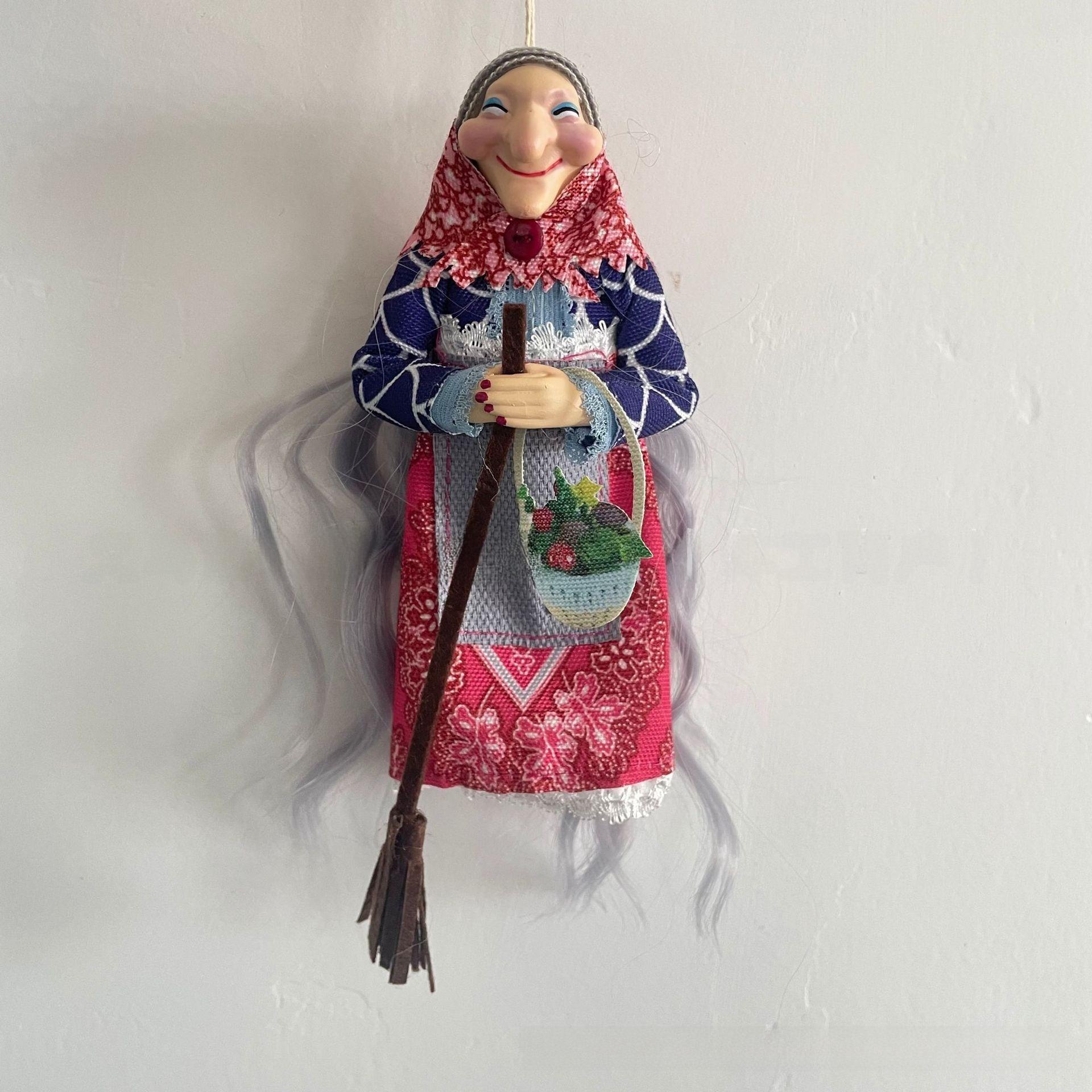 New ProductHandmade Kitchen Witch Doll Creative Kitchen Resin Witch Doll