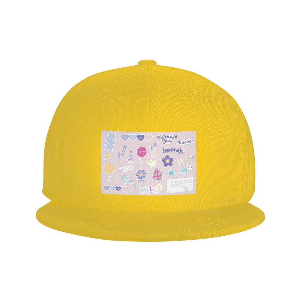 Florence By Mills Millie Bobby Brown Baseball Caps Snapback Fashion Baseball Hats Casual Casquette Outdoor for Unisexs And WoUnisexs