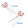 Professional Garbage Color Tongs Antislip Long Handle Outdoor Pliers for Eel Catching Fish Grabbing Rustproof