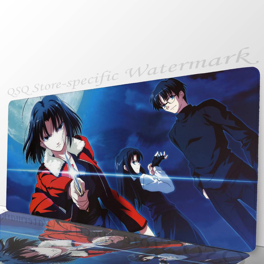 Shiki Ryougi Animation The Garden Of Sinners Mousepad Mouse Mat Desk Mat With Pad Gaming Accessories Prime Gaming XXL Keyboard
