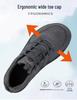 Cross 2024 Men's Wide Suede Barefoot Sports Shoes Size 47/48 - Black Casual with Labor Protection