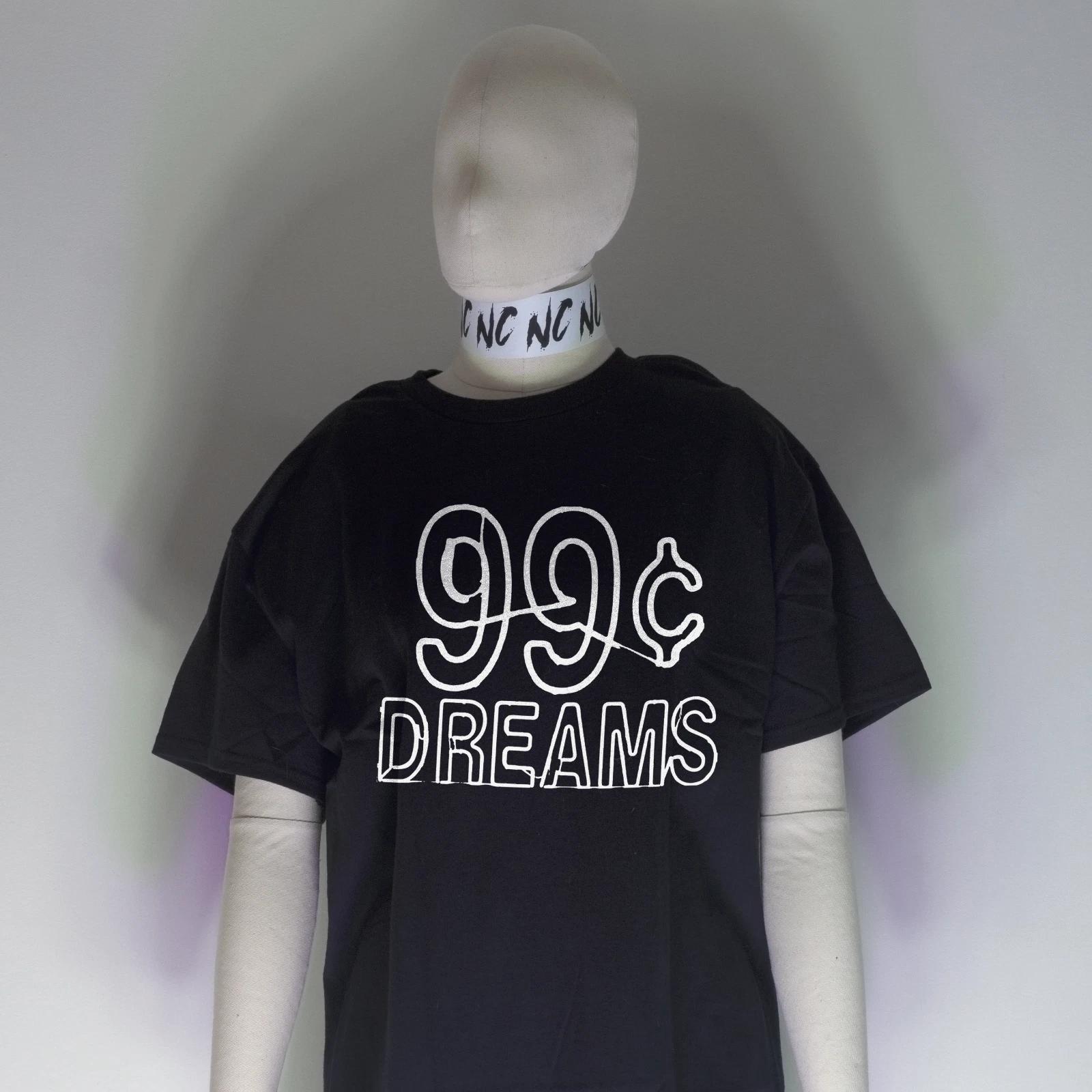 Рубашка 99 CENT DREAMS | Аниме Манга Депрессивный Гот e-Girl Кавайная Милая Инди M