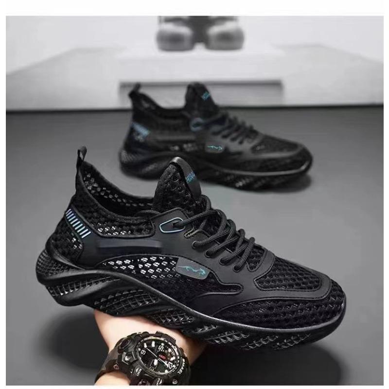 

Сетчатая обувь мужская новая летняя дышащая полая тонкая сетка мужская обувь сетчатая повседневная спортивная для бега обувь для кондиционированных помещений 39