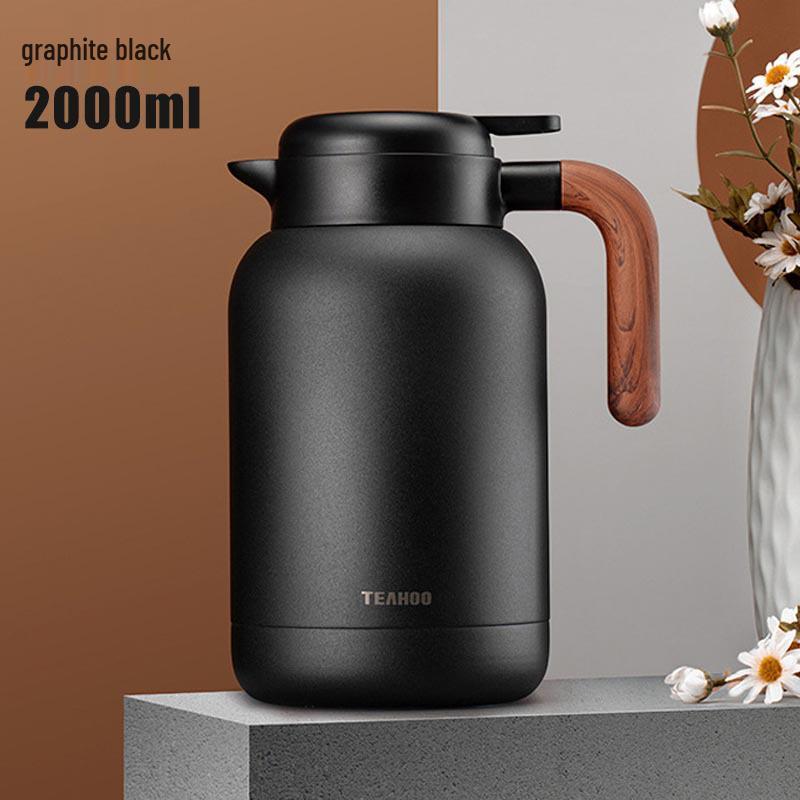 Chen Pi Pu'er Tea Kettle: 316 Stainless Steel with Temperature Display, Engraved Mug & Tea Pot, Heat-Preserving Chamber for Home Use