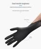 Kaillehhu Black Nitrile Disposable Gloves - Waterproof, Oil-Resistant for Lab, Tattoo, Beauty, and Food Safety