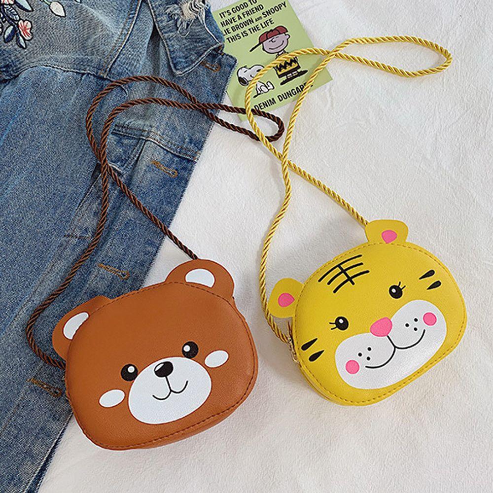 Kawaii Bear Mini Children Cartoon Shoulder Bags Coin Purse Girls Crossbody Bag Rabbit Handbags