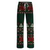 Women's Loose Fit Christmas Print Pajama Pants for Sleep and Casual Home Wear