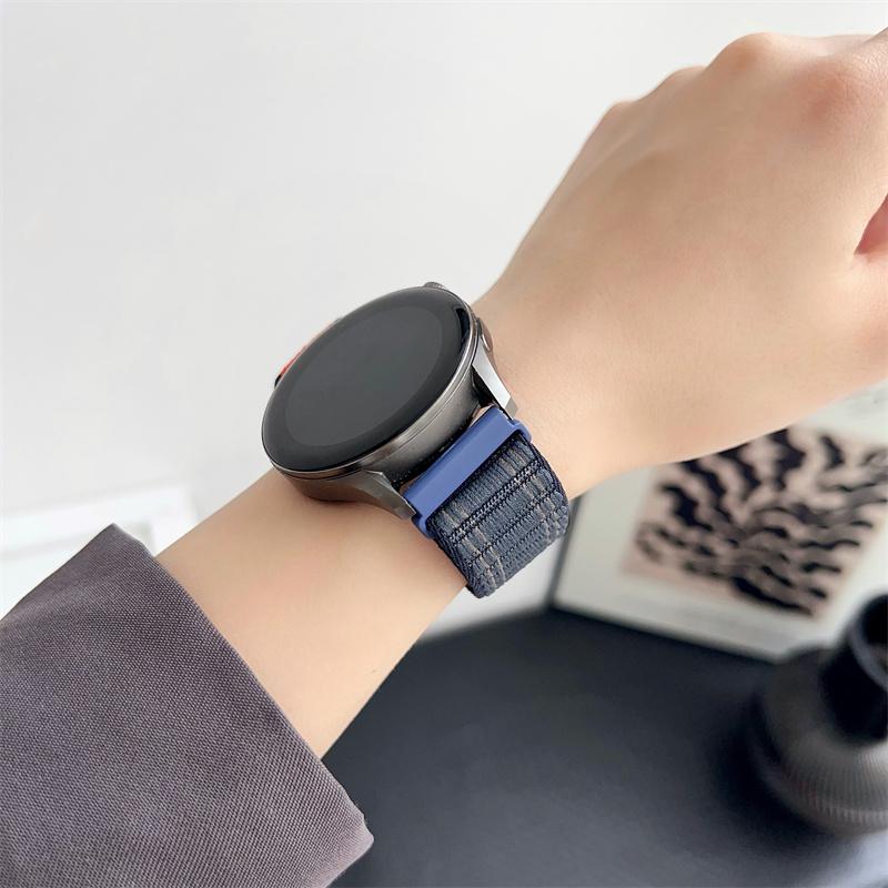 Nylon Loop Strap for Samsung Watch 6/5/5Pro 4/6 Classic Huawei Watch 4/3/GT3 20mm 22mm Bracelet Wristband Amazfit GTS/GTR 4 3