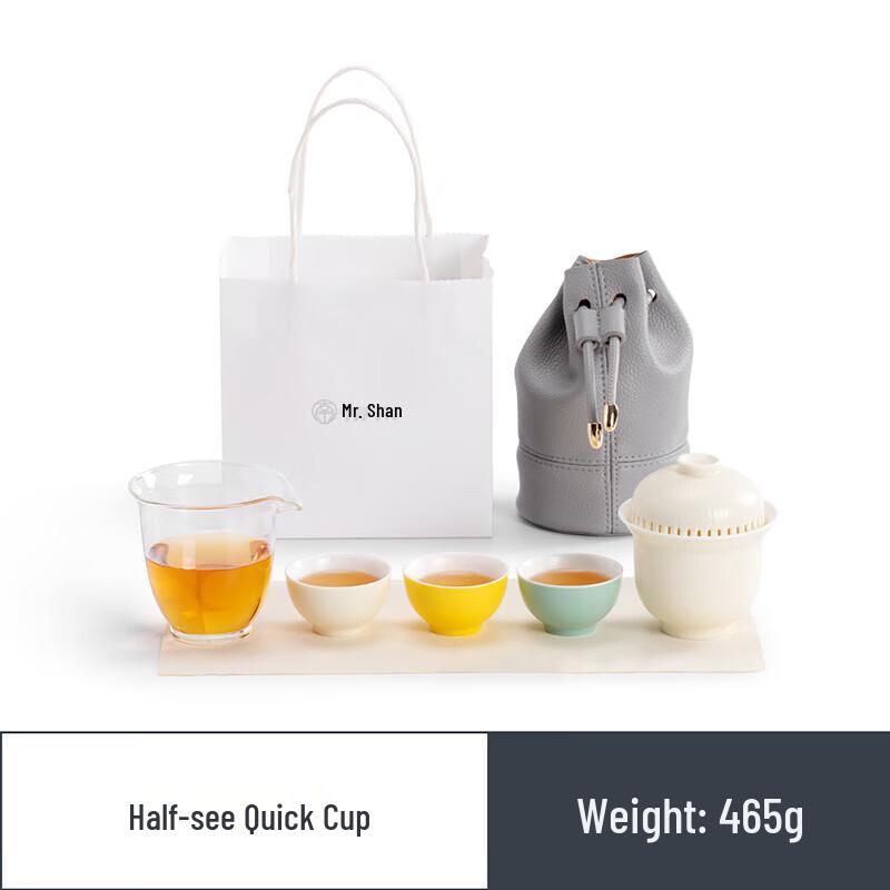 Mr. Nanshan Portable Ceramic Travel Tea Set