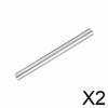 2 Pack Kitchen Rolling Pin Stainless Steel Pastry Roller Hollow Core for Controlled