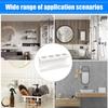 Toothbrush Holders No Drilling Wall Mount With Diatomite Base Bathroom Toothbrush Holder Storage Rack For Toothpaste Kitchen
