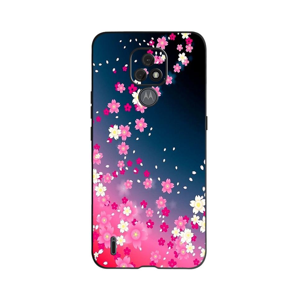 For Moto E7 Case Silicone Soft TPU Phone Cover For Motorola Moto E7 Power E 7 Case Capa Moto E7 Plus Cute Fashion Funda Bumper