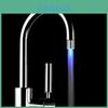 Sensorgesteuerte Leuchtende LED Wasserhahn Armatur mit Wasserkraftbetriebener Beleuchtung**