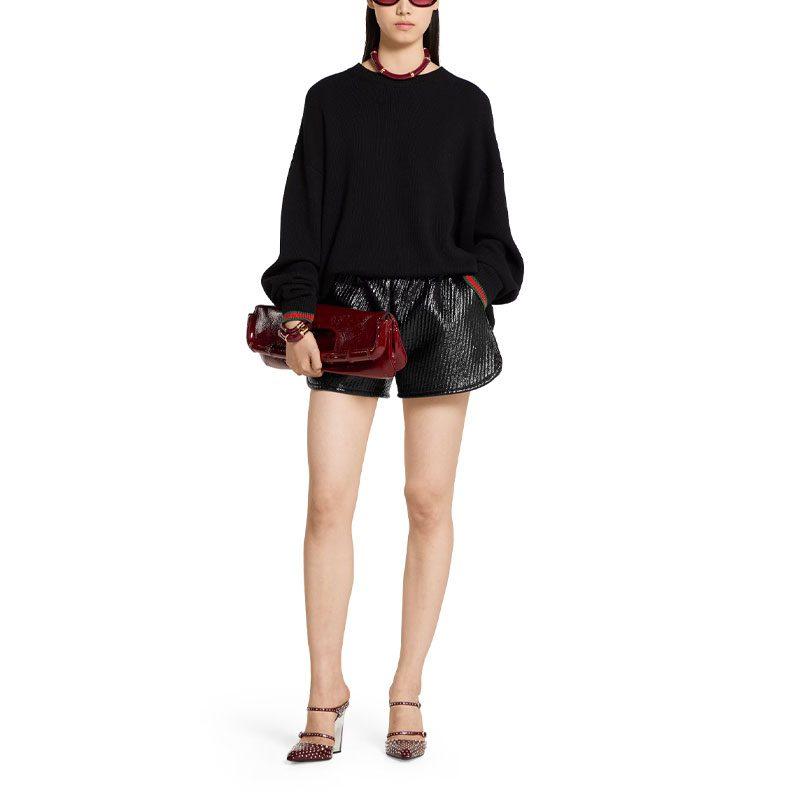 GUCCI SS25 Sweater Women's Black 810341-XKEWI-1152