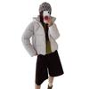 Hooded puff cotton-padded clothes women's winter new short loose warm cotton-padded clothes jacket cotton-padded jacket