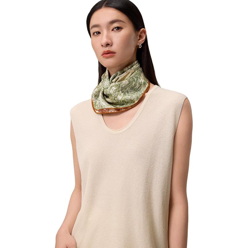 

Shanghai Story 100% Mulberry Silk Square Scarf 65cm x 65cm
