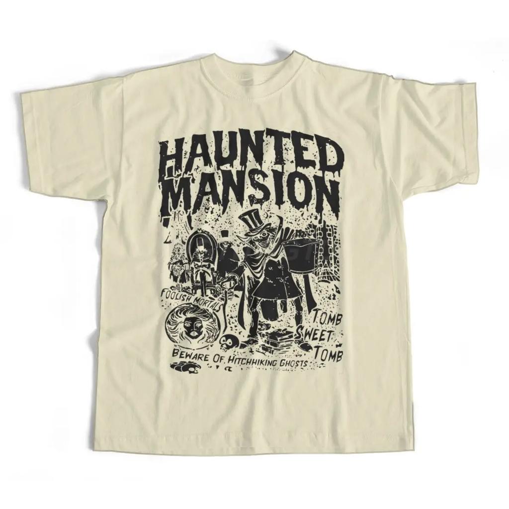 Retro The Haunted Unisexsion Shirt Spooky Season Shirt Madam Leota Hitchhiking Ghosts Halloween Gothic Family Shirt