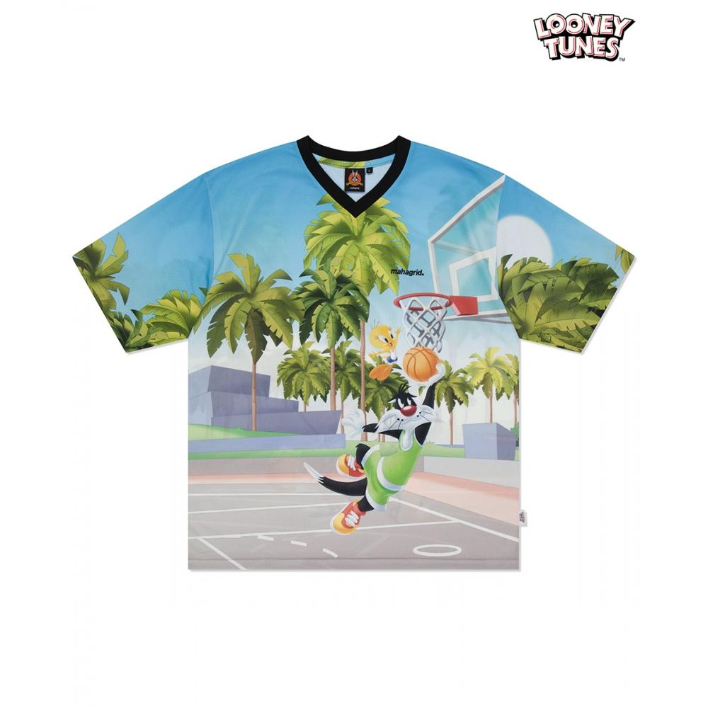 

СЕТОЧНАЯ ФУТБОЛКА MAHAGRID БАСКЕТБОЛЬНАЯ КОМАНДА BLUEMG2DMMT542B