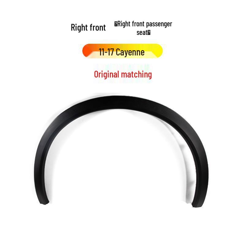 Compatible with 11-17 Porsche Cayenne: Front/Rear Left/Right Wheel Arch Fender Guard
