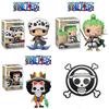 Funko Pop One Piece Luffy Brook Chopper Zoro Nami Law Actionfigur Spielzeug 9cm