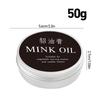 Leather Cleaner Cream Mink Oil Leather Conditioning Cream Universal for Restoring and Refurbishing Boots Car Seats Bags and