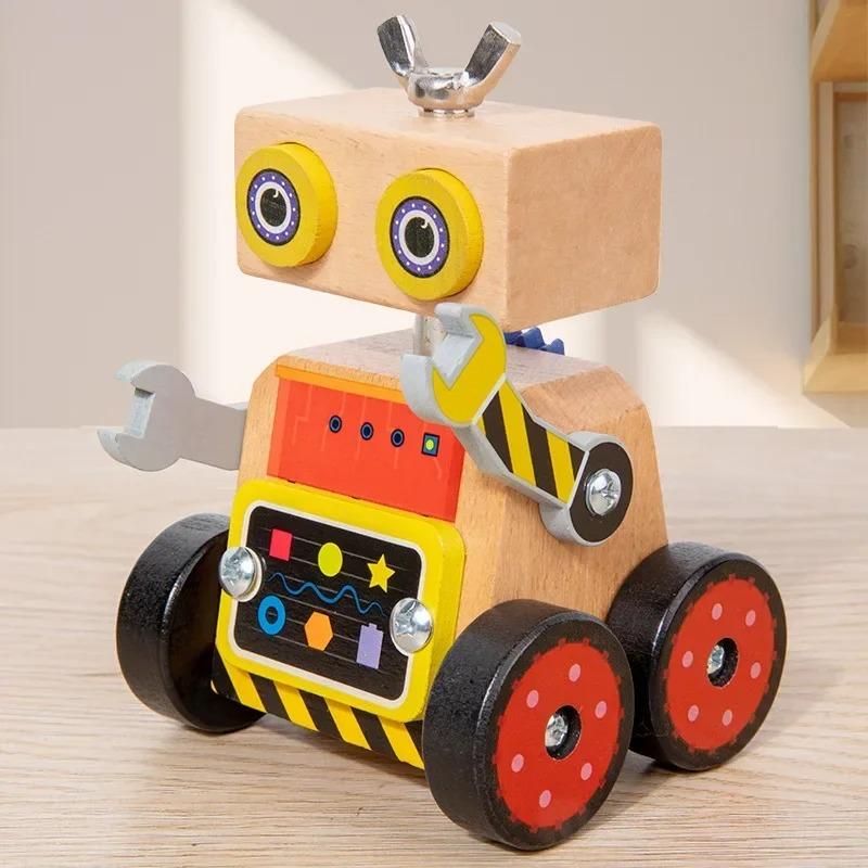 Robot Building Blocks 1PCS Children's Early Education Educational Toy Model Three-dimensional Nut Assembly Combination