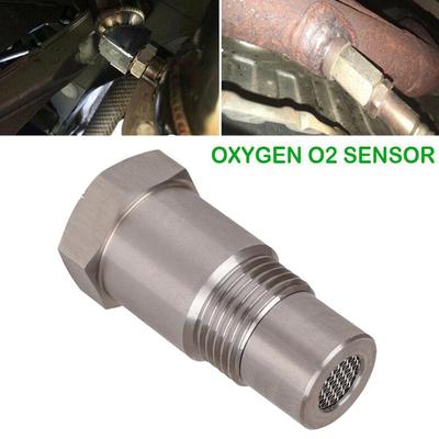 Oxygen Sensor Spacer Car Modification Accessories M18X1.5 For Automobile Silver Stainless Steel Durable Car Accessories