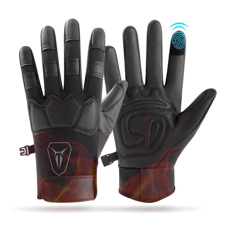 Outdoor driving cycling sports mountaineering non-slip wear-resistant training protective gloves