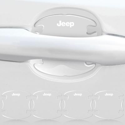 Striscia di Protezione Anti-Collisione per Carrozzeria Auto, Adesivo Antigraffio per Maniglia Porta Auto per Compass Accessorio Renegade Wrangler Gladiator Cherokee JL