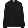 Sweatshirts Men's Black Crew Neck Moderate 81118241