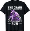 The Chain On My Mood Swing Just Snapped Run Wolf Funny T-Shirt