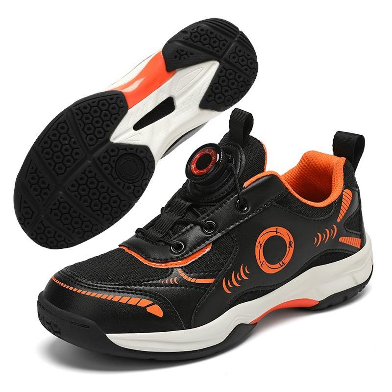 New Badminton Shoes Boys and Girls Professional Training Shoes Breathable Wear-resistant Competition Tennis Shoes Trendy Sports Shoes Table Tennis