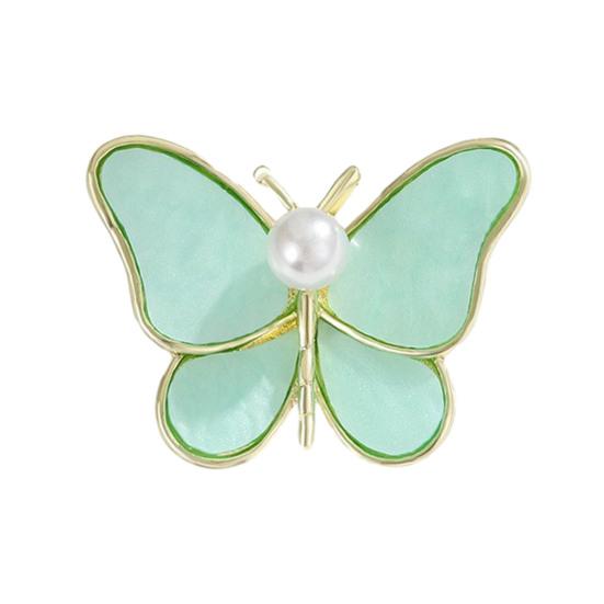 

Женская брошь Сверкающие стразы Искусственный жемчуг Форма бабочек Булавка для лацкана Костюмы Пальто Сумки Шарфы Значок Универсальный аксессуар