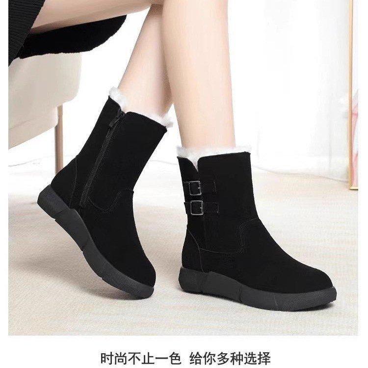 Snow boots new winter velvet thickened autumn and winter snow boots warm cotton shoes