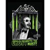Beetlejuice Ghost With The Most Framed Poster